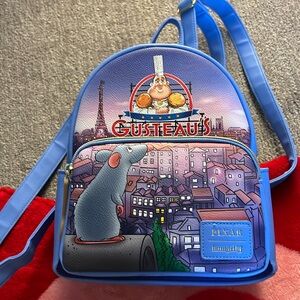 PIXAR Loungefly Backpack Box Lunch Ratatouille Painted Look